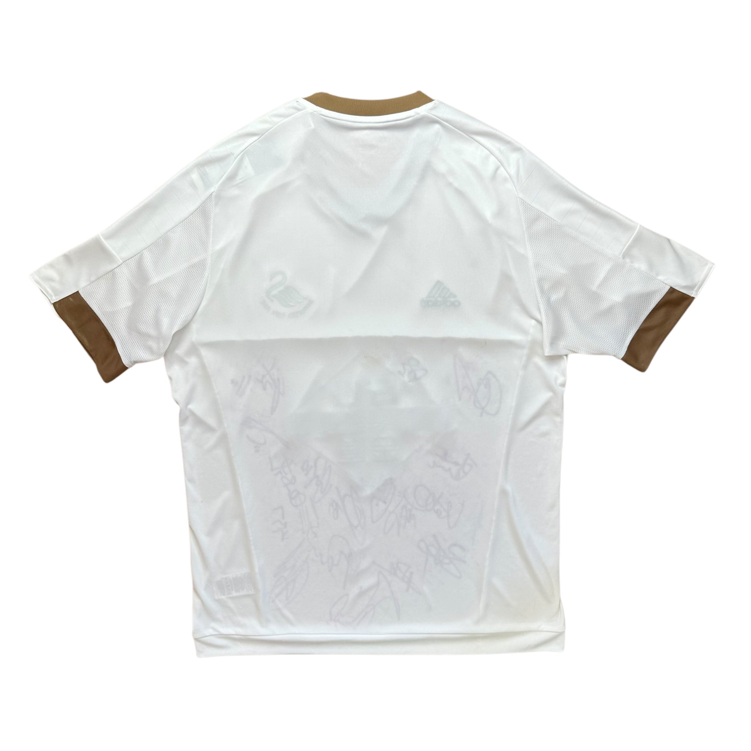 Swansea 2015-16 Home Shirt (L) *Signed